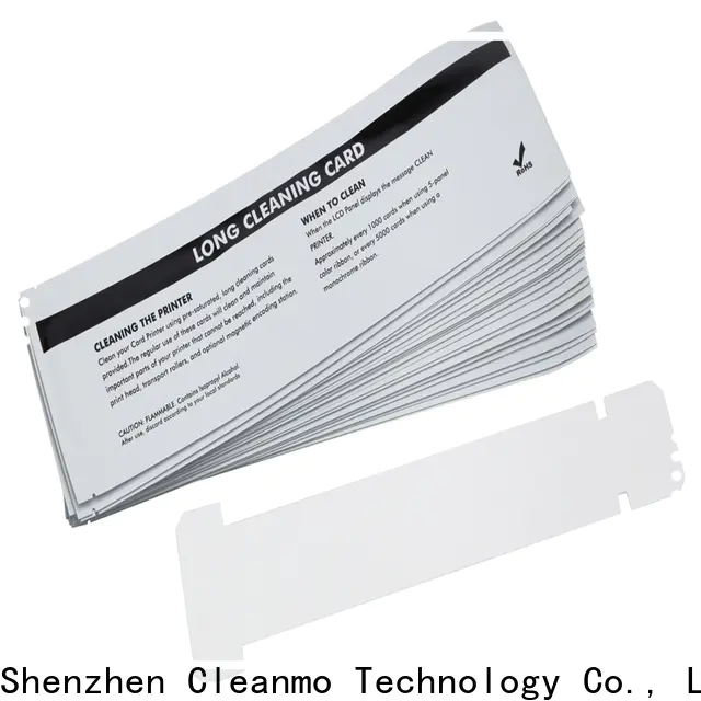 Cleanmo Bulk buy OEM zebra printhead cleaning manufacturer for cleaning dirt