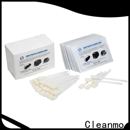 Cleanmo disposable zebra printer cleaning cards wholesale for ID card printers