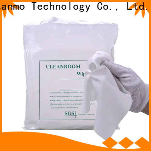 Custom best microfiber cleanroom wipes polyester manufacturer for chamber cleaning