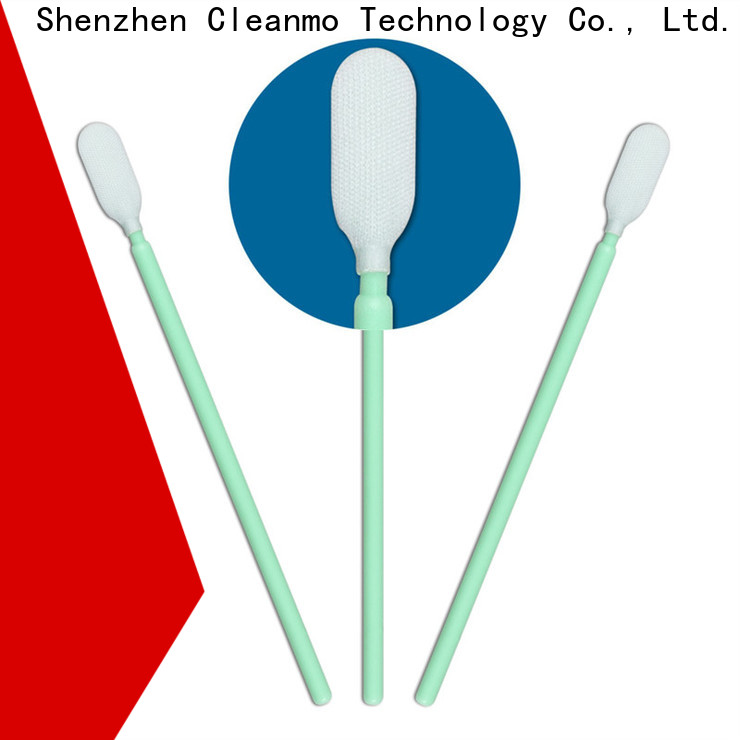 Cleanmo high quality optical cotton swab supplier for excess materials cleaning