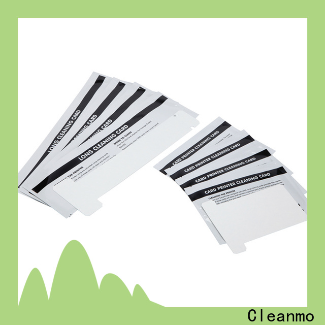 Cleanmo Bulk purchase custom zebra printhead cleaning factory for ID card printers