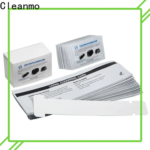 Bulk buy ODM zebra cleaning card Aluminum foil packing manufacturer for ID card printers