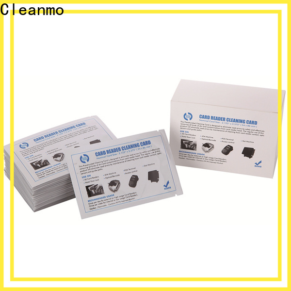 Cleanmo high quality Evolis Cleaning cards wholesale for Evolis printer