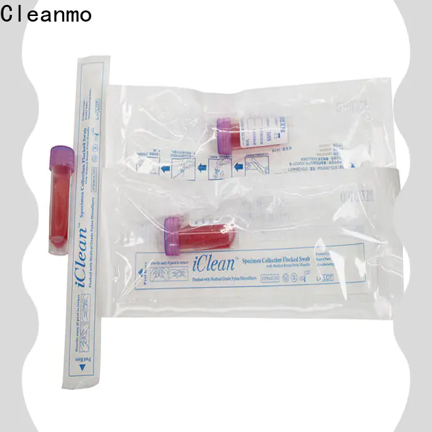 Cleanmo influenza swabs Supply for promotion