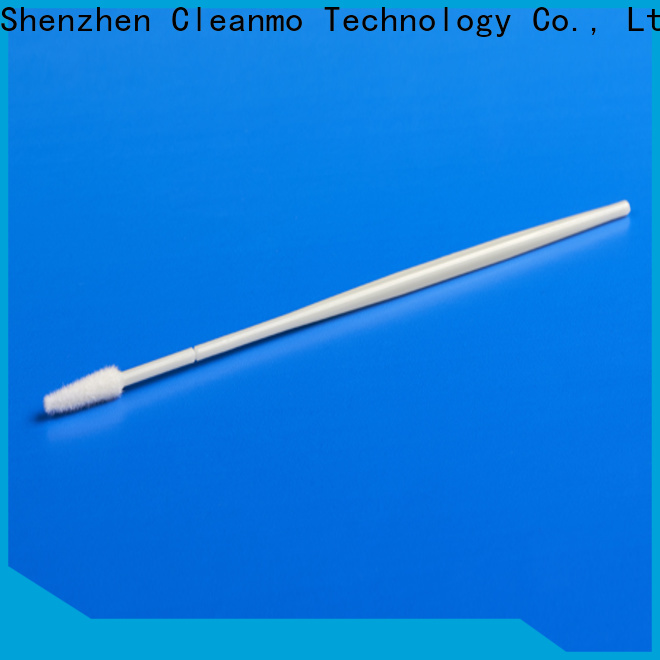 Cleanmo nylon flocked nasopharyngeal swab ABS handle manufacturer for molecular-based assays