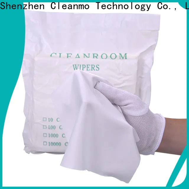 Cleanmo comfortable microfiber lens wipes wholesale for chamber cleaning