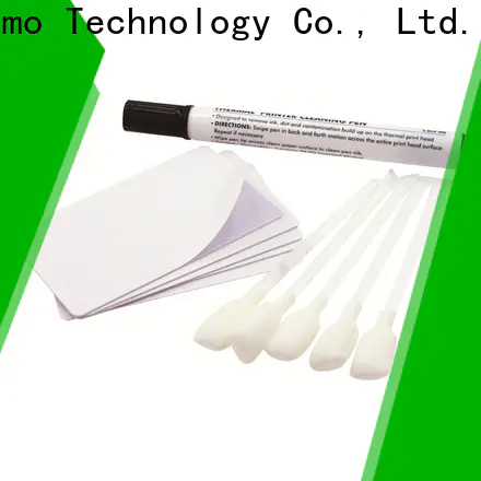 Cleanmo OEM high quality print cleaner manufacturer for Zebra P120i printer