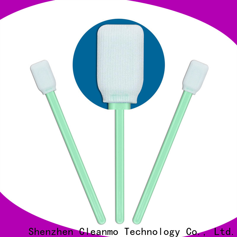 good quality polyester tube swabs polypropylene handle manufacturer for printers
