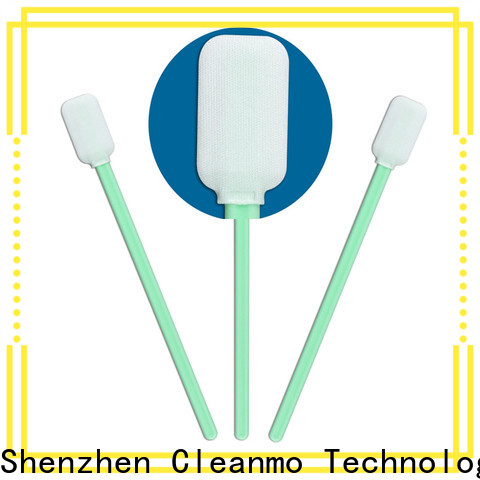 Cleanmo double layers of microfiber fabric cleaning swabs foam supplier for general purpose cleaning
