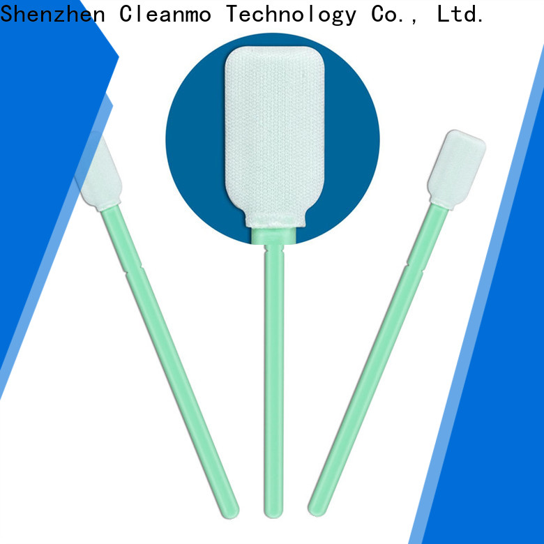 high quality optical cotton swab double layers of microfiber fabric factory price for Micro-mechanical cleaning