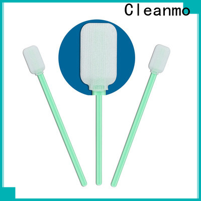 Cleanmo compatible polyester tube swabs supplier for general purpose cleaning