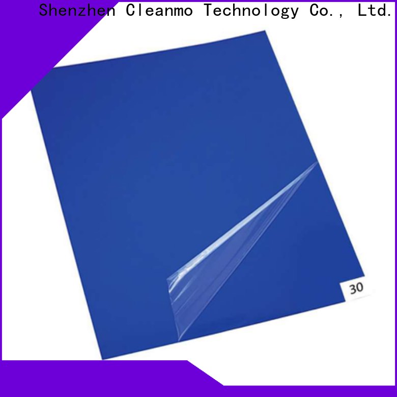 Wholesale OEM cleanroom tacky mats sensitive adhesive manufacturer for gowning rooms