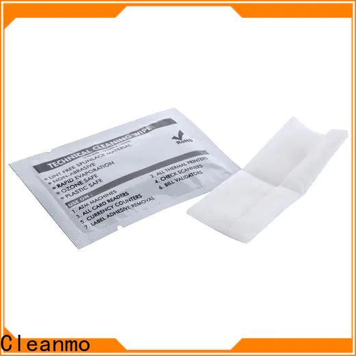 Bulk buy ODM thermal printhead cleaning wipes 60% Polyester supplier for ID Card Printers