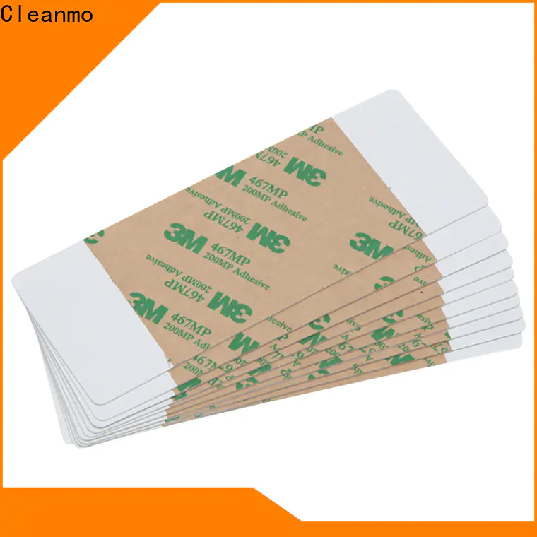 Cleanmo low-tack adhesive paper clean card factory for Magna Platinum