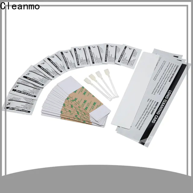 Cleanmo PVC printer cleaning products manufacturer for Fargo card printers