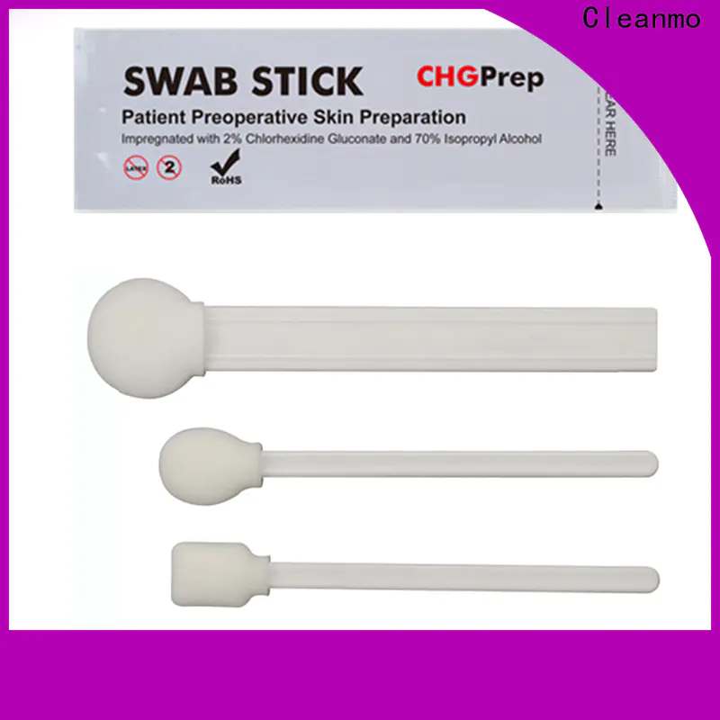 OEM best surgical swabs Polypropylene handle with 2% chlorhexidine gluconate wholesale for Surgical site cleansing after suturing