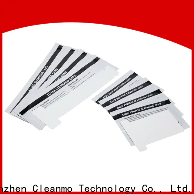 Cleanmo Aluminum foil packing zebra printer cleaning manufacturer for cleaning dirt
