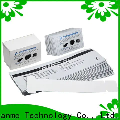 Cleanmo pvc zebra printhead cleaning factory for cleaning dirt