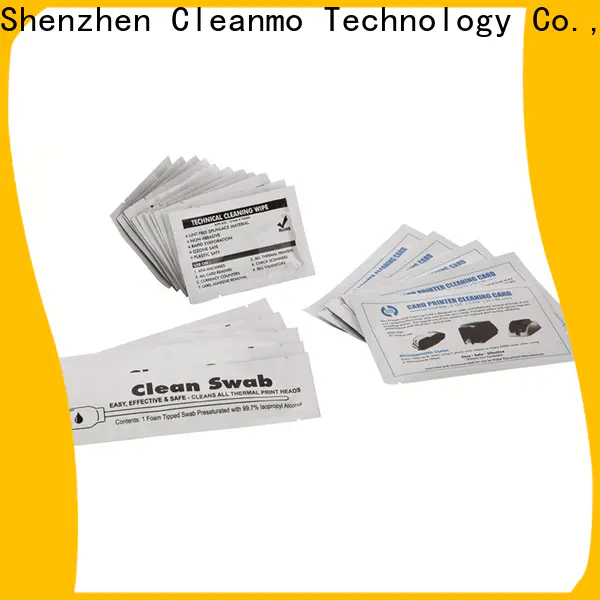 quick evolis cleaning kits Electronic-grade IPA Snap Swab wholesale for ID card printers