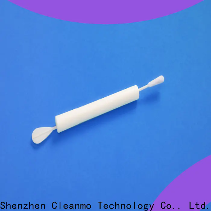 Cleanmo ABS handle flocked nylon swab supplier for rapid antigen testing
