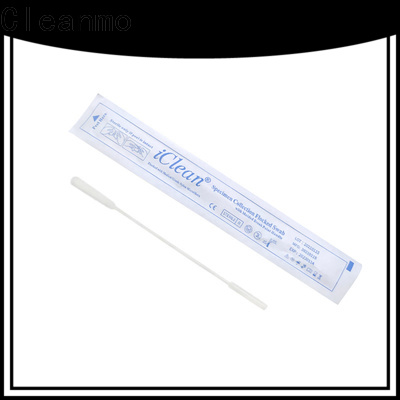 Cleanmo frosted tail of swab handle swab test kits manufacturer for rapid antigen testing