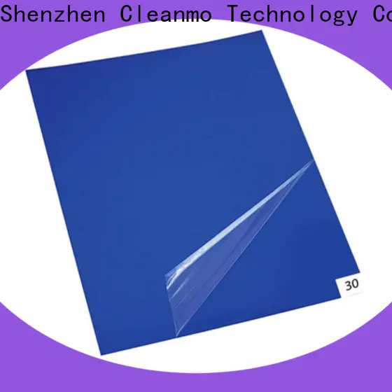 Cleanmo cleanroom tacky mat supplier for cleanroom entrances