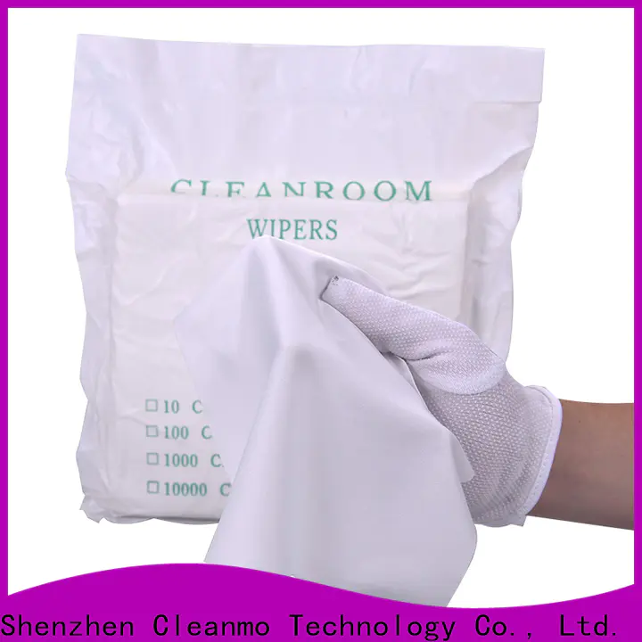 Cleanmo durable disposable microfiber wipes wholesale for medical device products