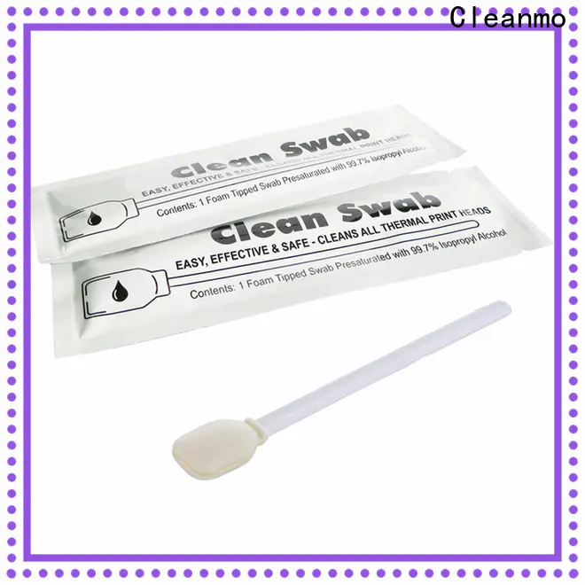 Cleanmo Wholesale custom printhead cleaning swab supplier for ATM/POS Terminals