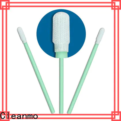 Cleanmo compatible cleanroom swabs foam factory for microscopes