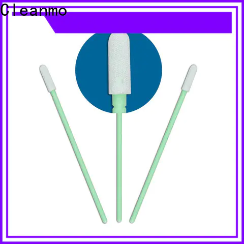 ESD-safe applicator swabs double layers of microfiber fabric factory price for excess materials cleaning