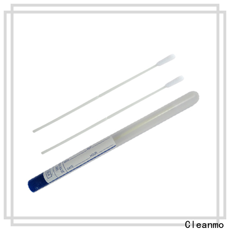 Cleanmo cost effective flocked nylon swab manufacturer for cytology testing