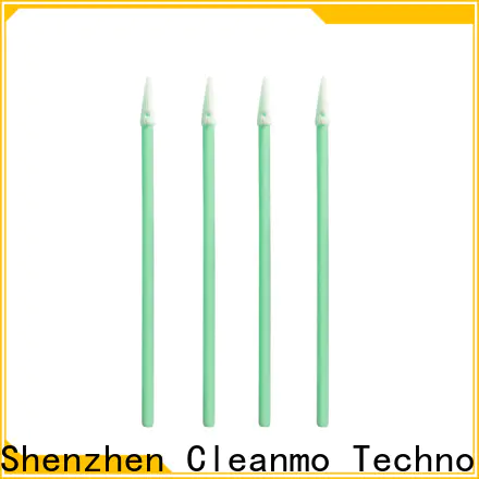 Cleanmo excellent chemical resistance dacron polyester swabs manufacturer for printers