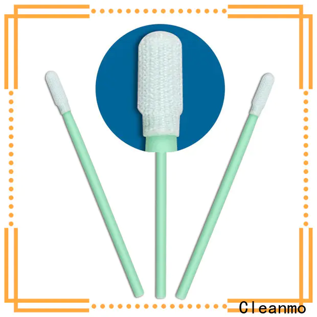 Cleanmo high quality polyester tube swabs manufacturer for optical sensors