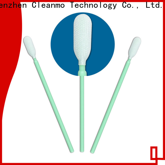 high quality clean room cotton swabs flexible paddle supplier for general purpose cleaning