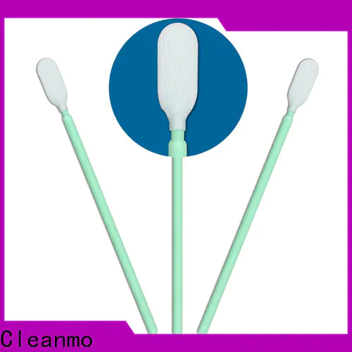 Cleanmo excellent chemical resistance cleanroom q tips factory price for general purpose cleaning