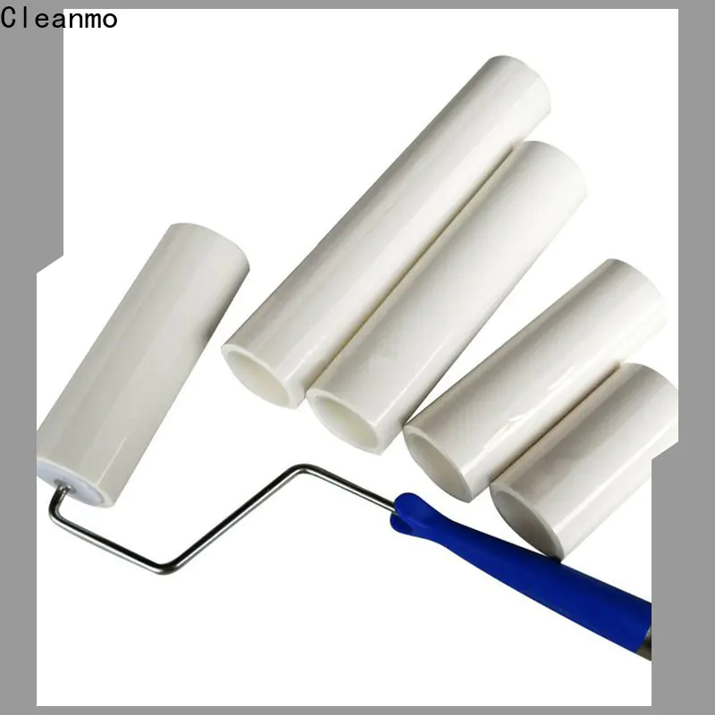Cleanmo safe material lint roller refills factory for medical device