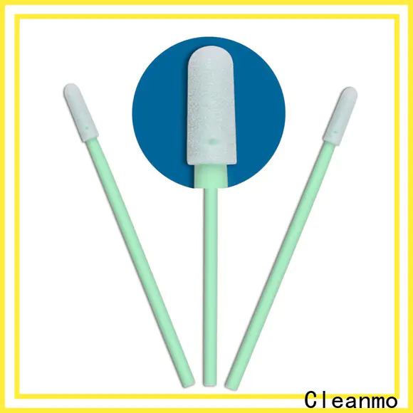 Cleanmo small ropund head small cotton buds wholesale for excess materials cleaning