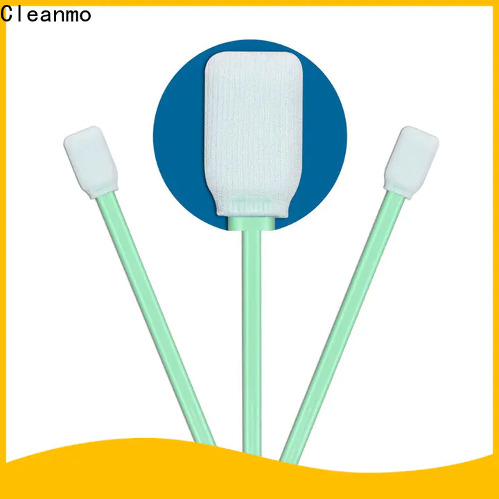 compatible Cleanroom polyester swab double-layer knitted polyester manufacturer for general purpose cleaning