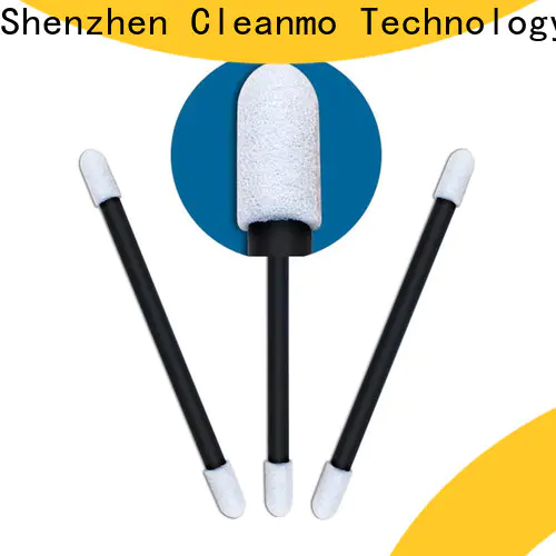 Cleanmo green handle smart swab where to buy factory price for excess materials cleaning