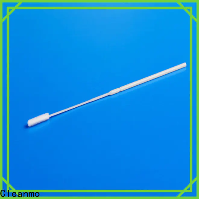 Cleanmo ABS handle nasopharyngeal nylon flocked swab wholesale for rapid antigen testing