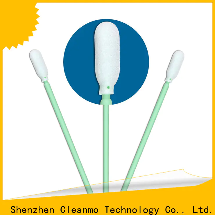 OEM cleanroom swabs Polyurethane Foam manufacturer for general purpose cleaning