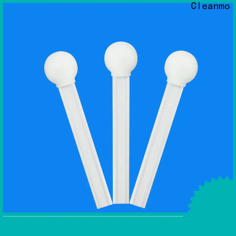 Cleanmo precision tip head colored cotton swabs supplier for general purpose cleaning