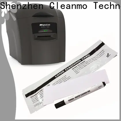 Cleanmo PP AlphaCard long T Cleaning Cards wholesale for AlphaCard PRO 100 Printer