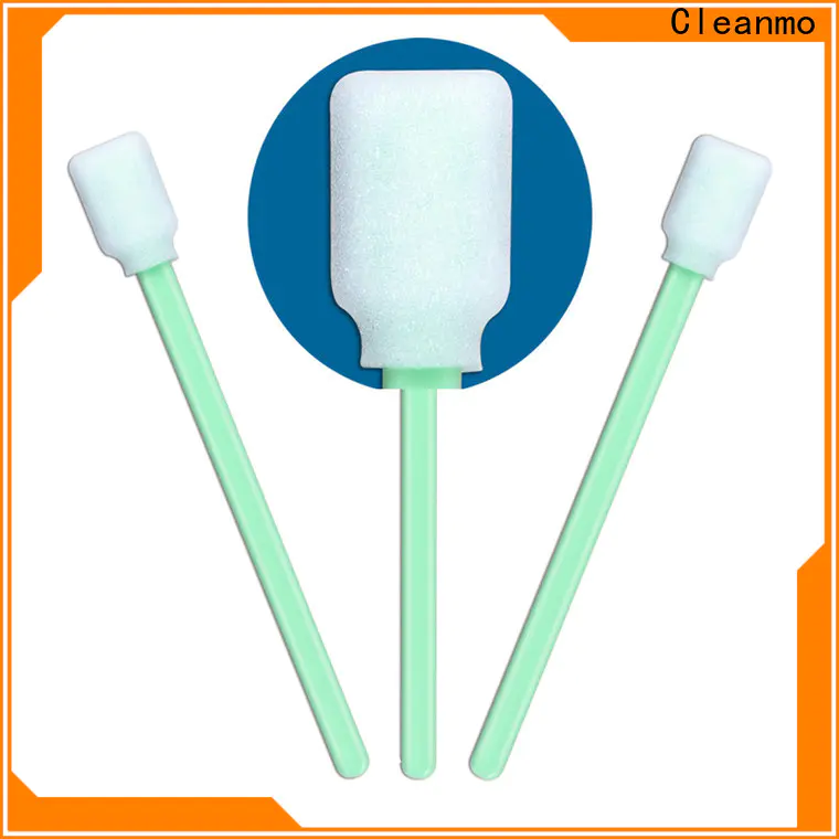 Cleanmo charcoal swabs uses ESD-safe Polypropylene handle manufacturer for general purpose cleaning