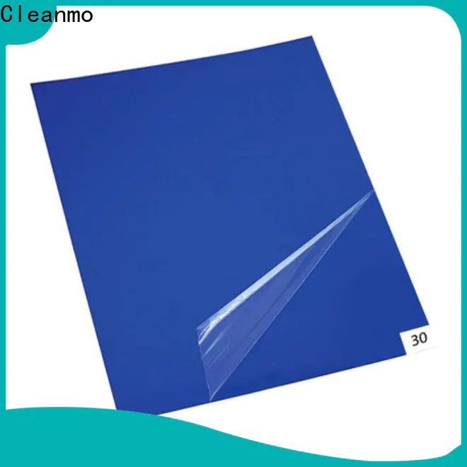 Cleanmo sensitive adhesive sticky floor mat manufacturer for laboratories
