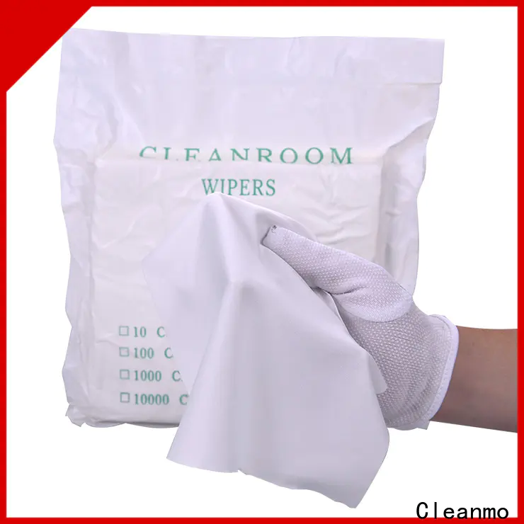 Cleanmo smooth microfiber lens wipes factory for chamber cleaning